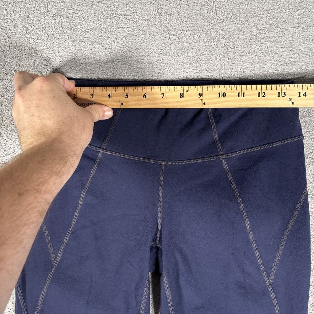 Athleta plié Tight‎ Legging Navy Blue Midrise 929784 Women’s Size Medium - Picture 4 of 13